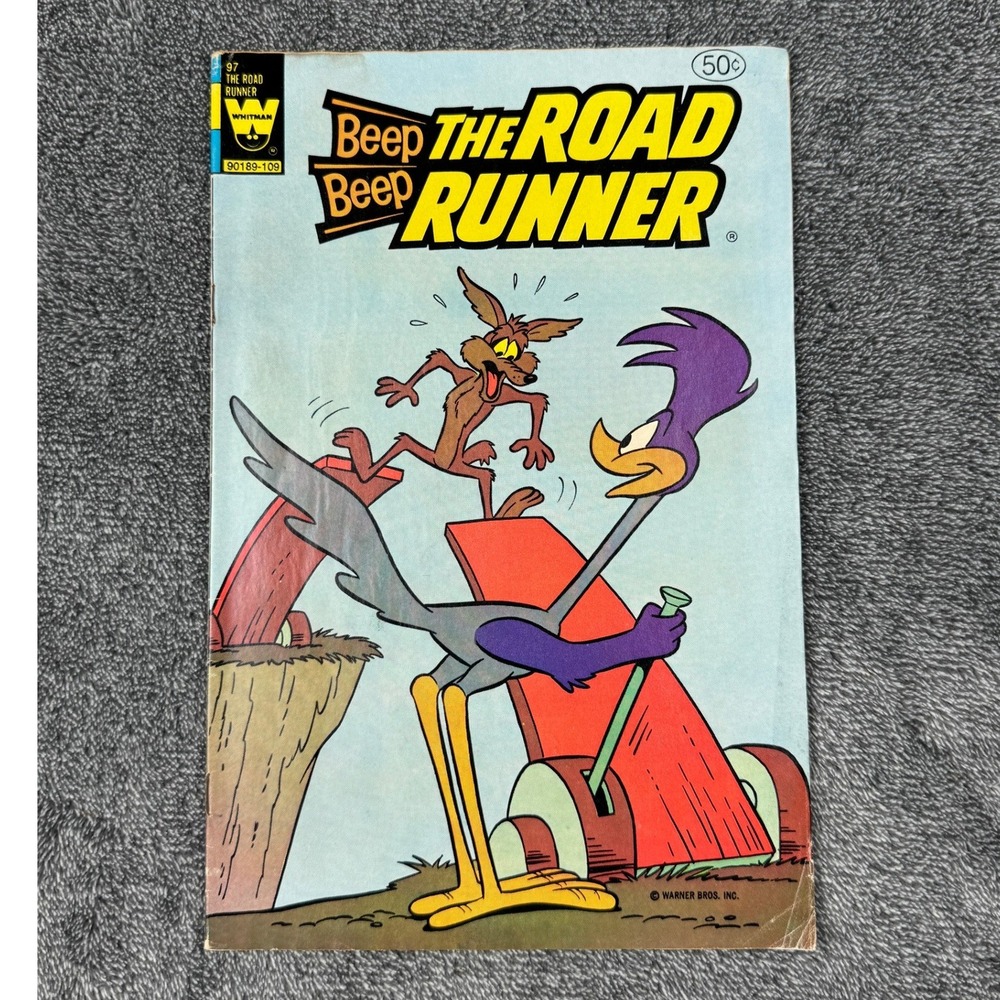 Beep Beep The Road Runner 97 Whitman Comic 1981 Wile E Coyote Vintage Bronze Age